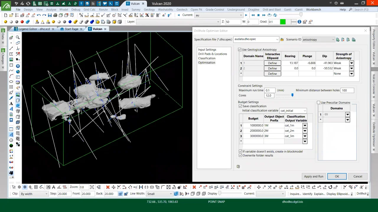 Maptek - Mining Blocks Generation