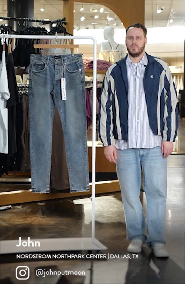 PURPLE BRAND Ferrous Steel Dirty Skinny Jeans Nordstrom