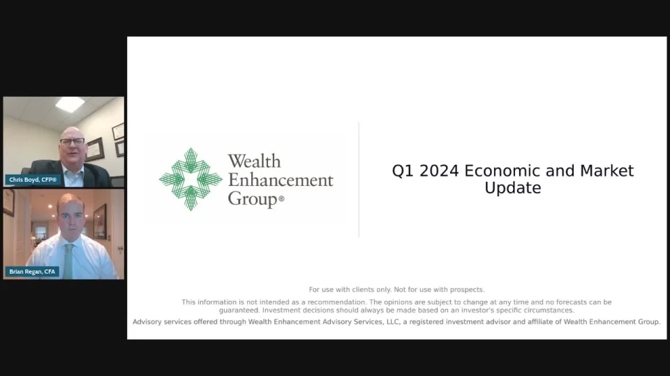 Q1 Economic Market Outlook Webinar