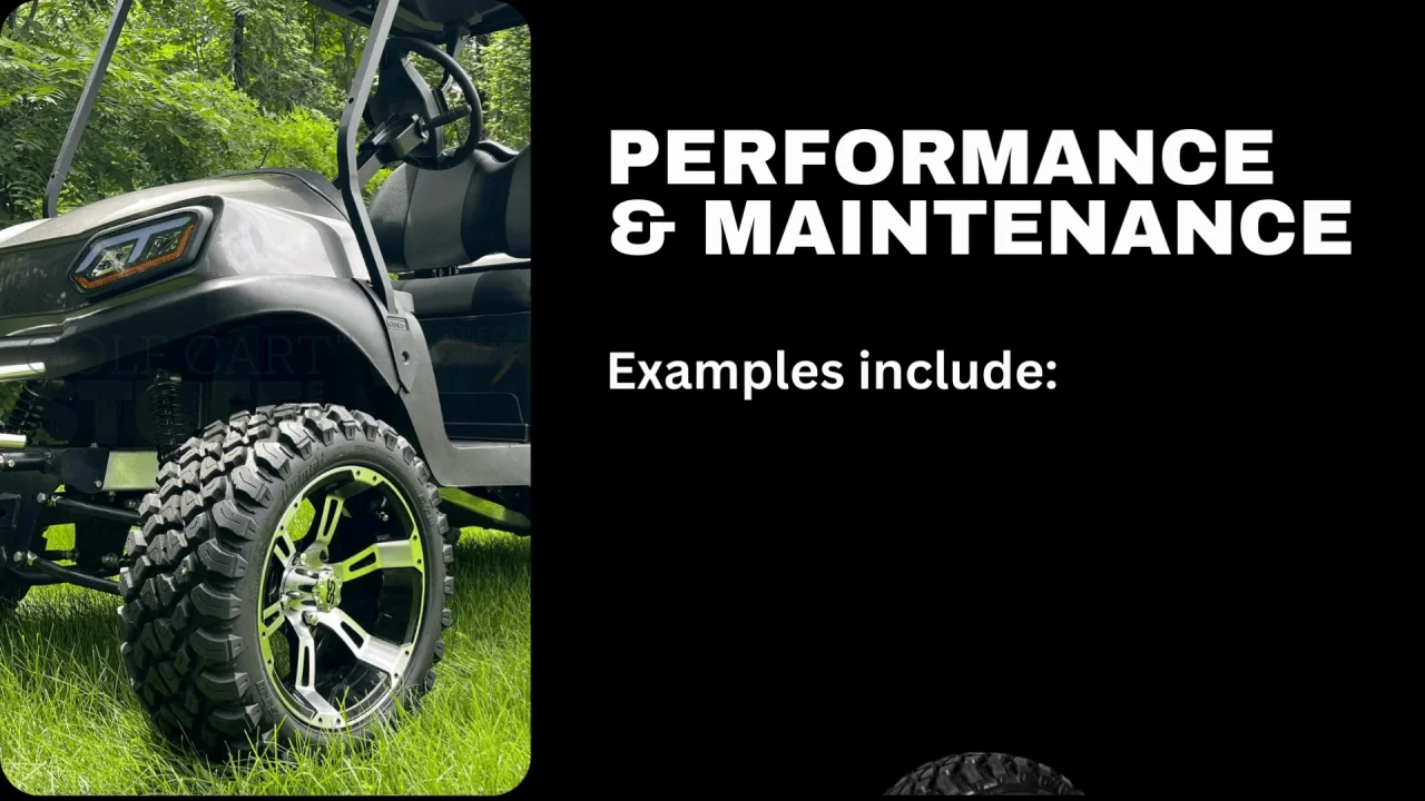 Maximizing Your Golf Cart's Potential: A Guide To Choosing the Right A —  ™
