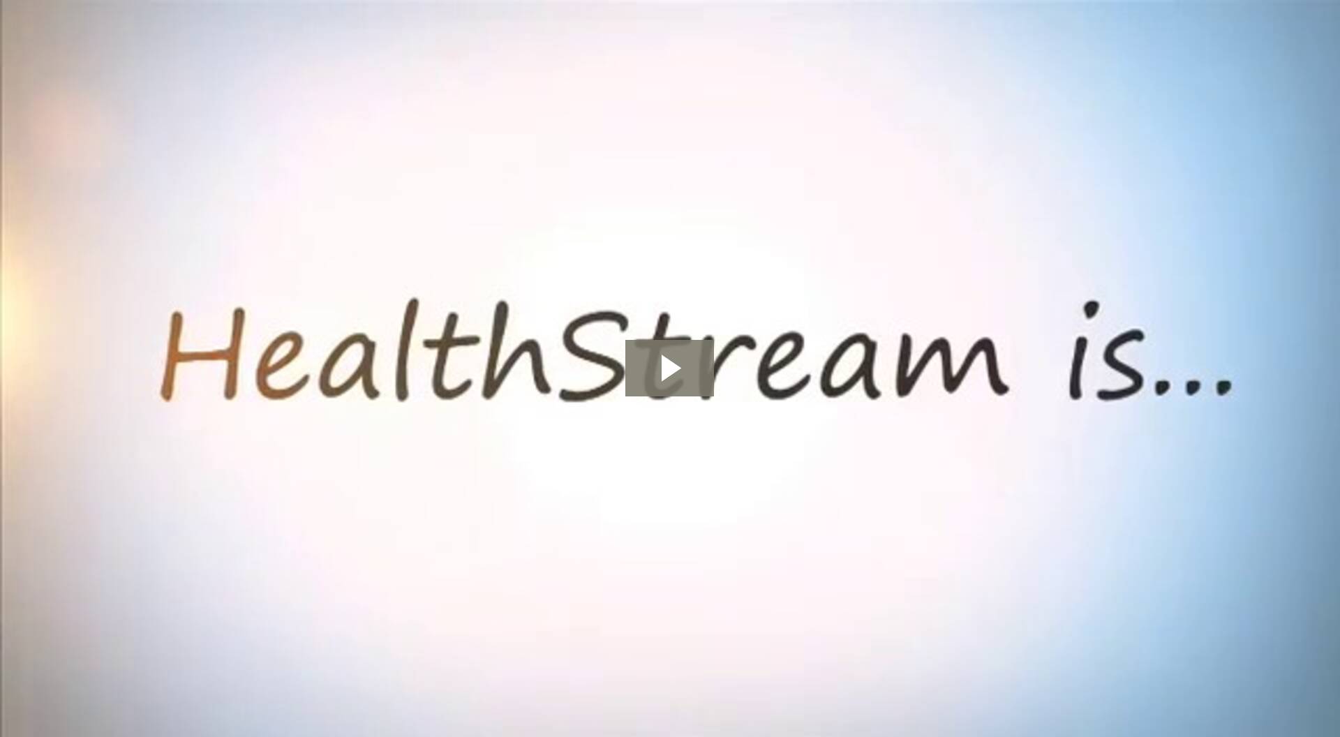 HealthStream Resources Videos