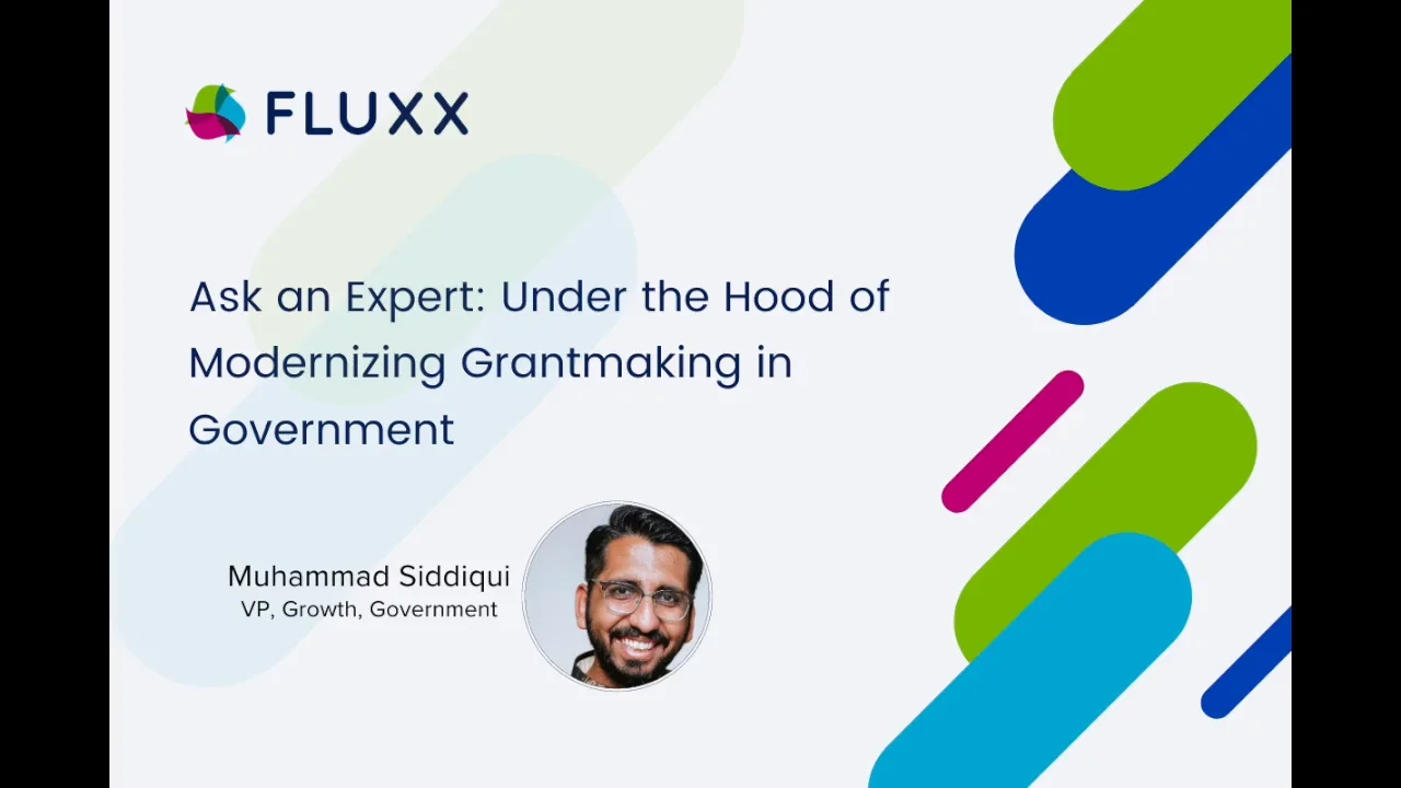 Ask an Expert: How Government Agencies can Modernize Grants Management
