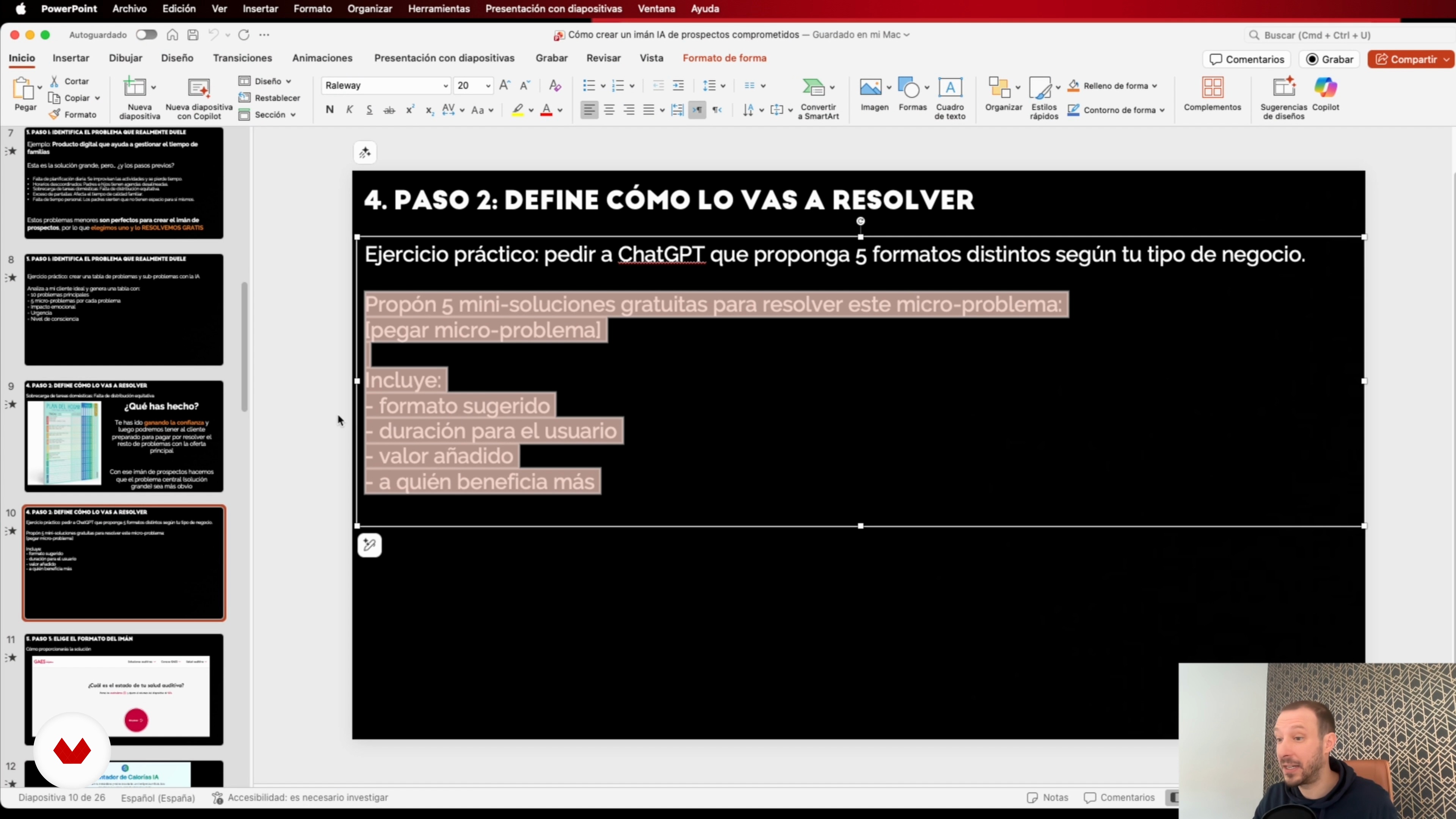 Paso 2: Define cómo lo vas a resolver