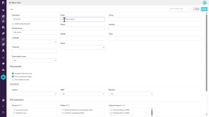 Add a new user to Phocas