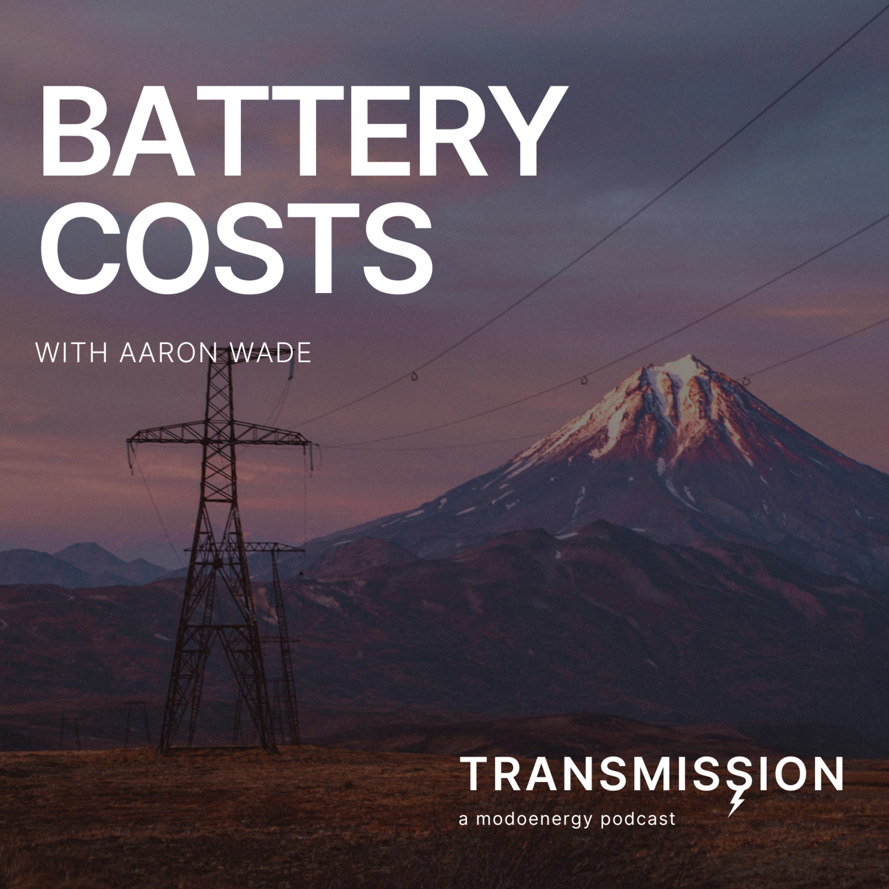 Battery costs with Aaron Wade (Head of Battery Costs @ CRU Group) - podcast episode cover