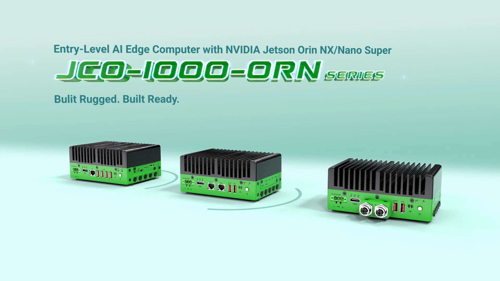 JCO-1000-ORN Series AI Edge Computer – Premio Inc