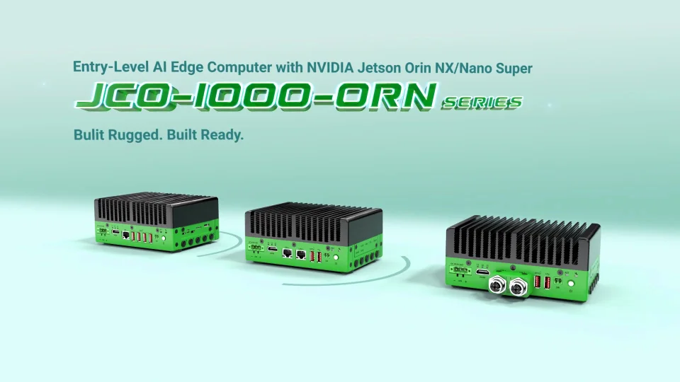 JCO-1000-ORN-A_1L NVIDIA Jetson Orin™ NX Super/Nano Super搭載