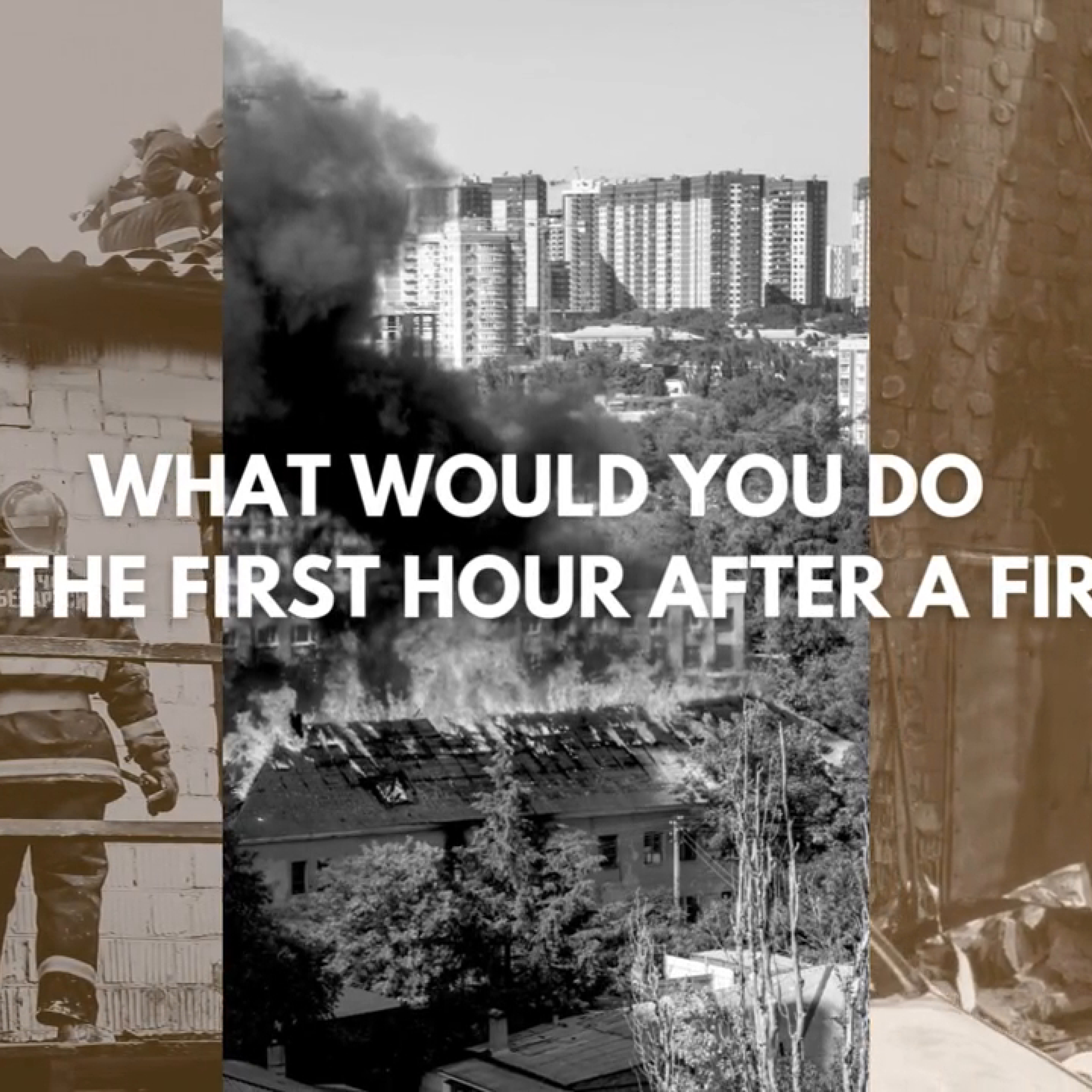 What Would You Do in the First Hour After a Fire episode artwork