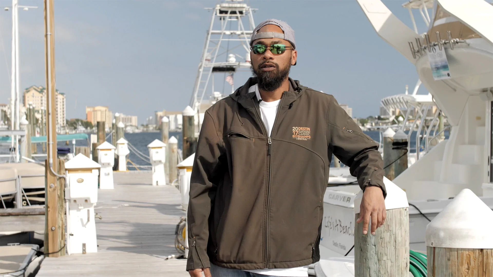 Business Card: Charter Boat Into the Blue