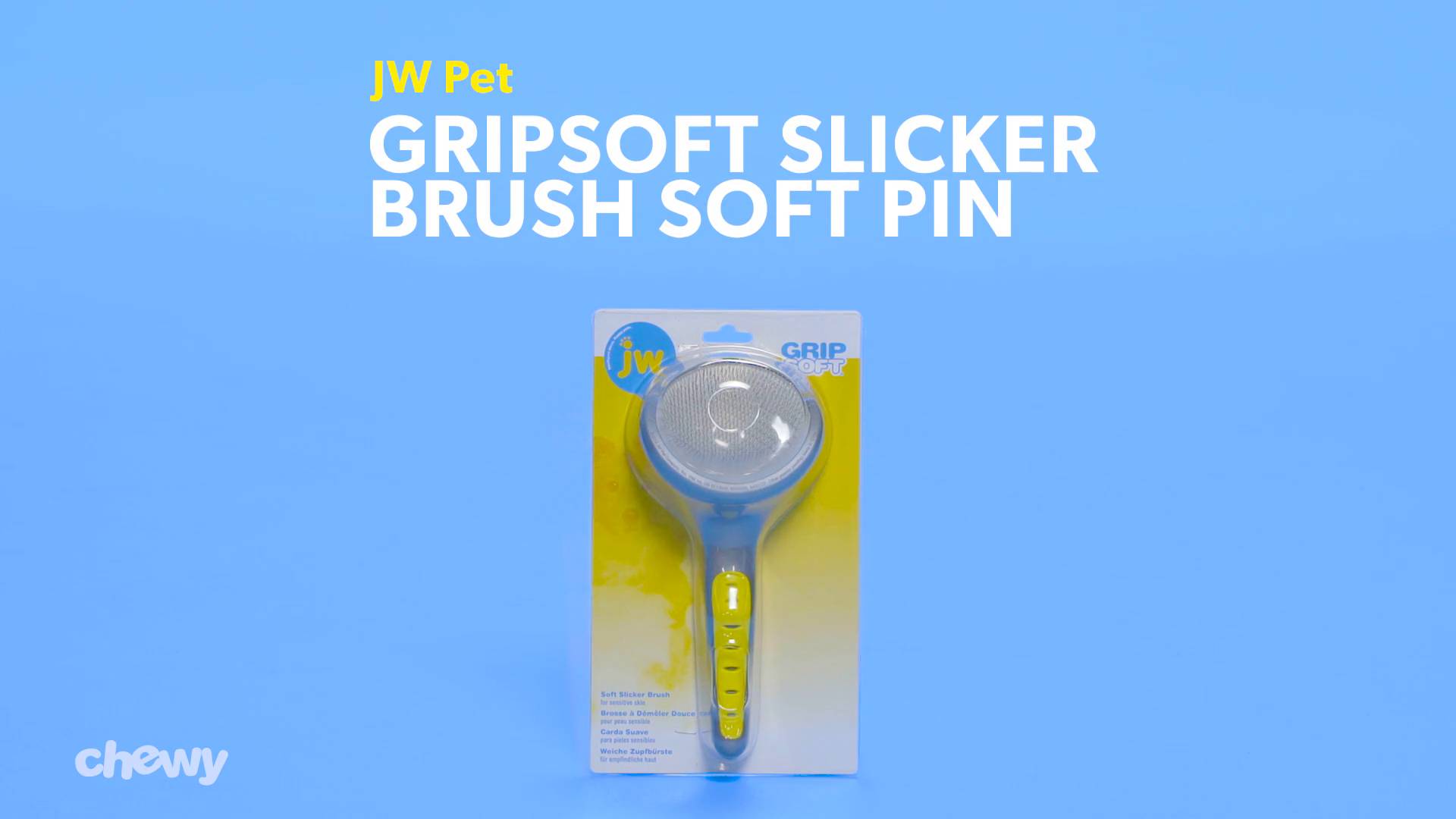 soft pin slicker brush
