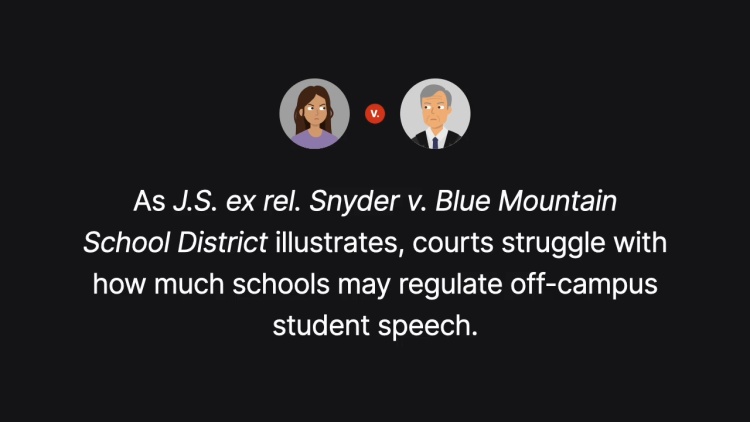 JS ex rel. Snyder v. Blue Mountain School District