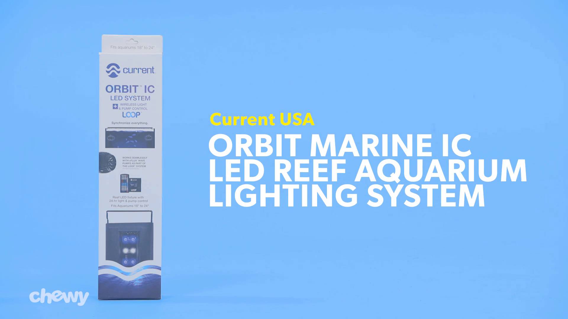 CURRENT USA Orbit Marine IC LED Reef Aquarium Lighting System 36