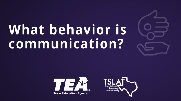 What behavior is communication?