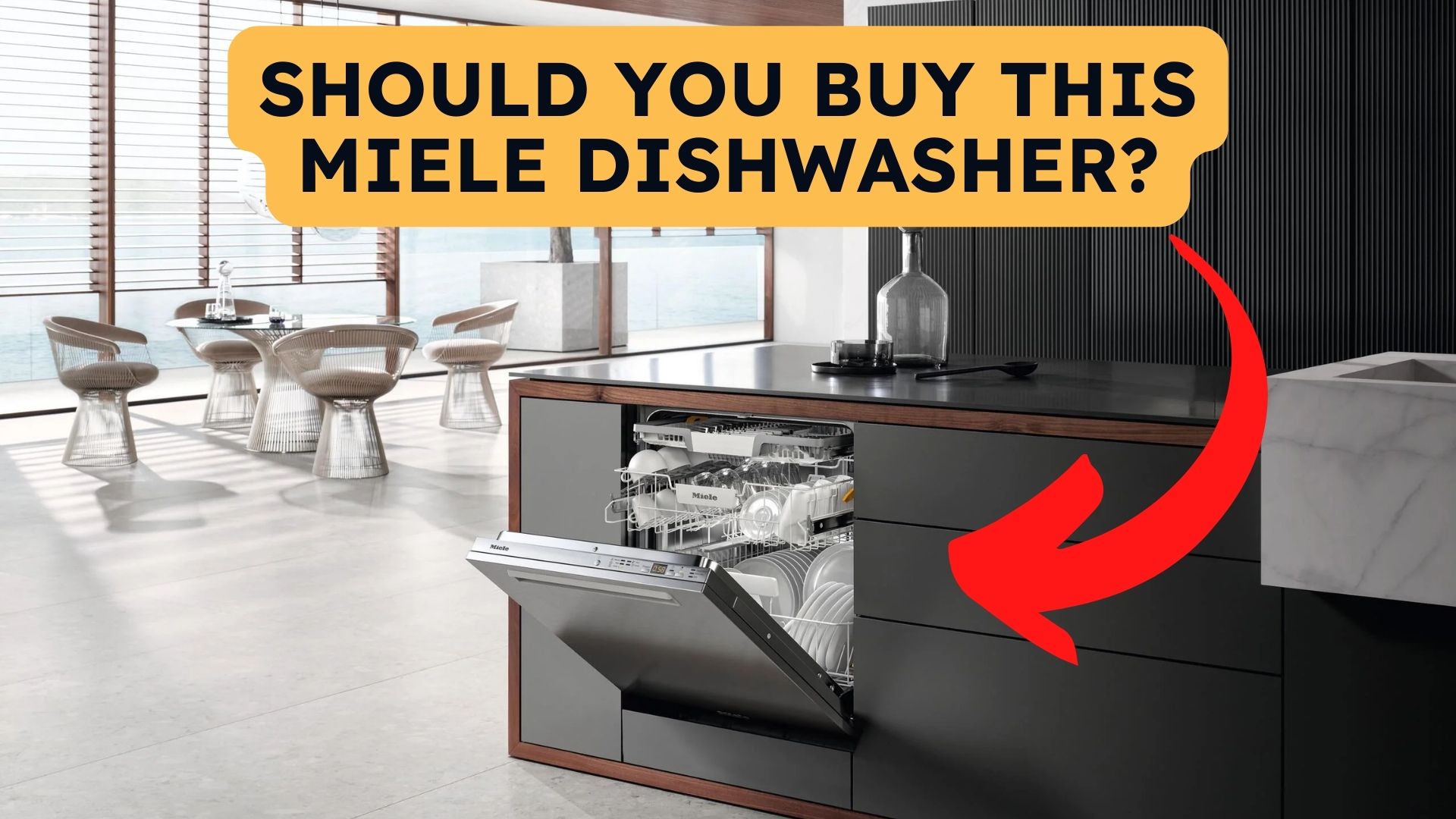 Miele 24 Built In Dishwasher, Yale Appliance