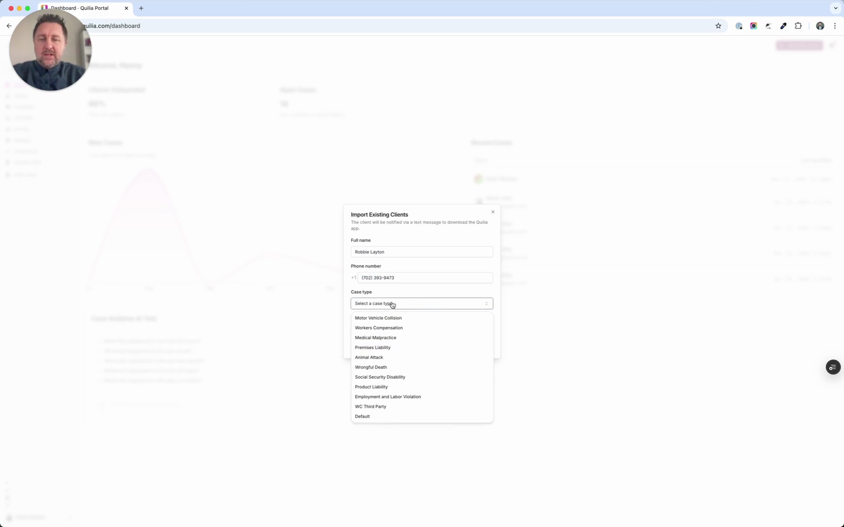 Adding Your First Client to Quilia