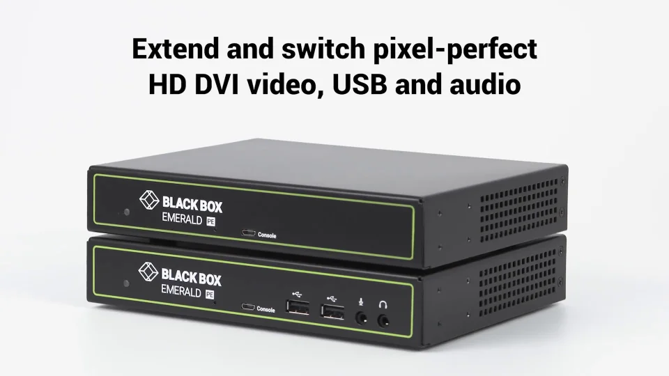 Discover Emerald® PE KVM Extenders | Black Box®