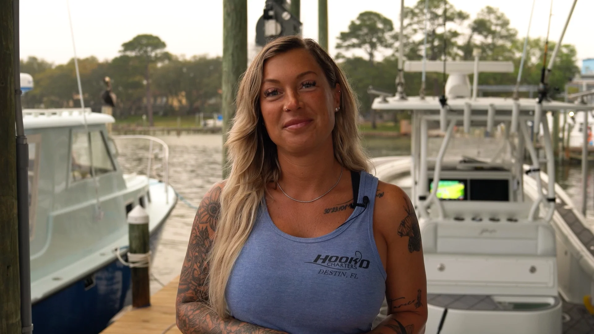 Business Card: Hook'D Charters ? 36'
