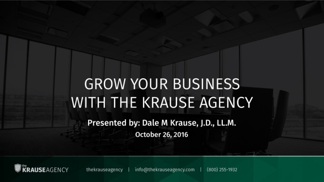 Grow Your Business with The Krause Agency