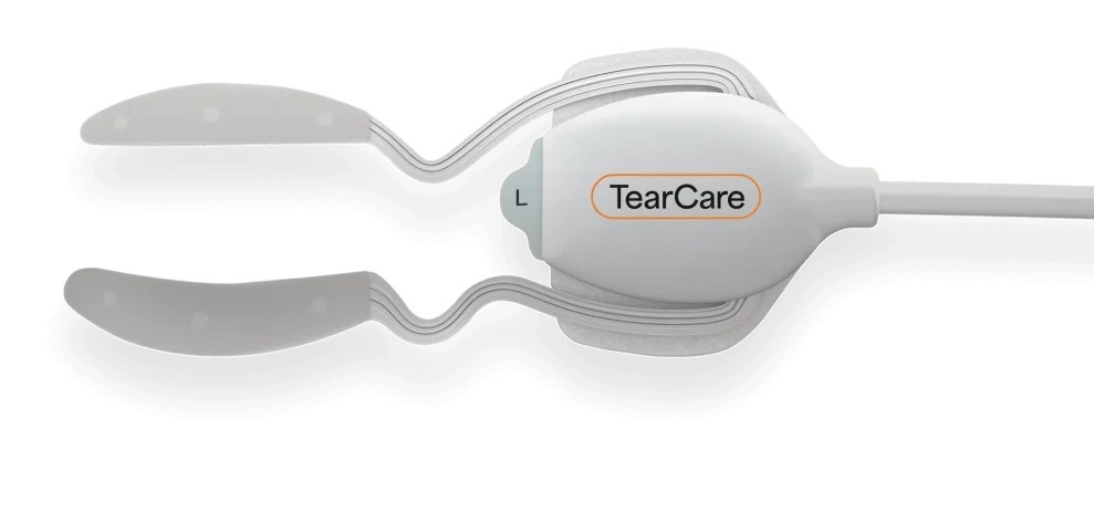 TearCare SmartLids and connector