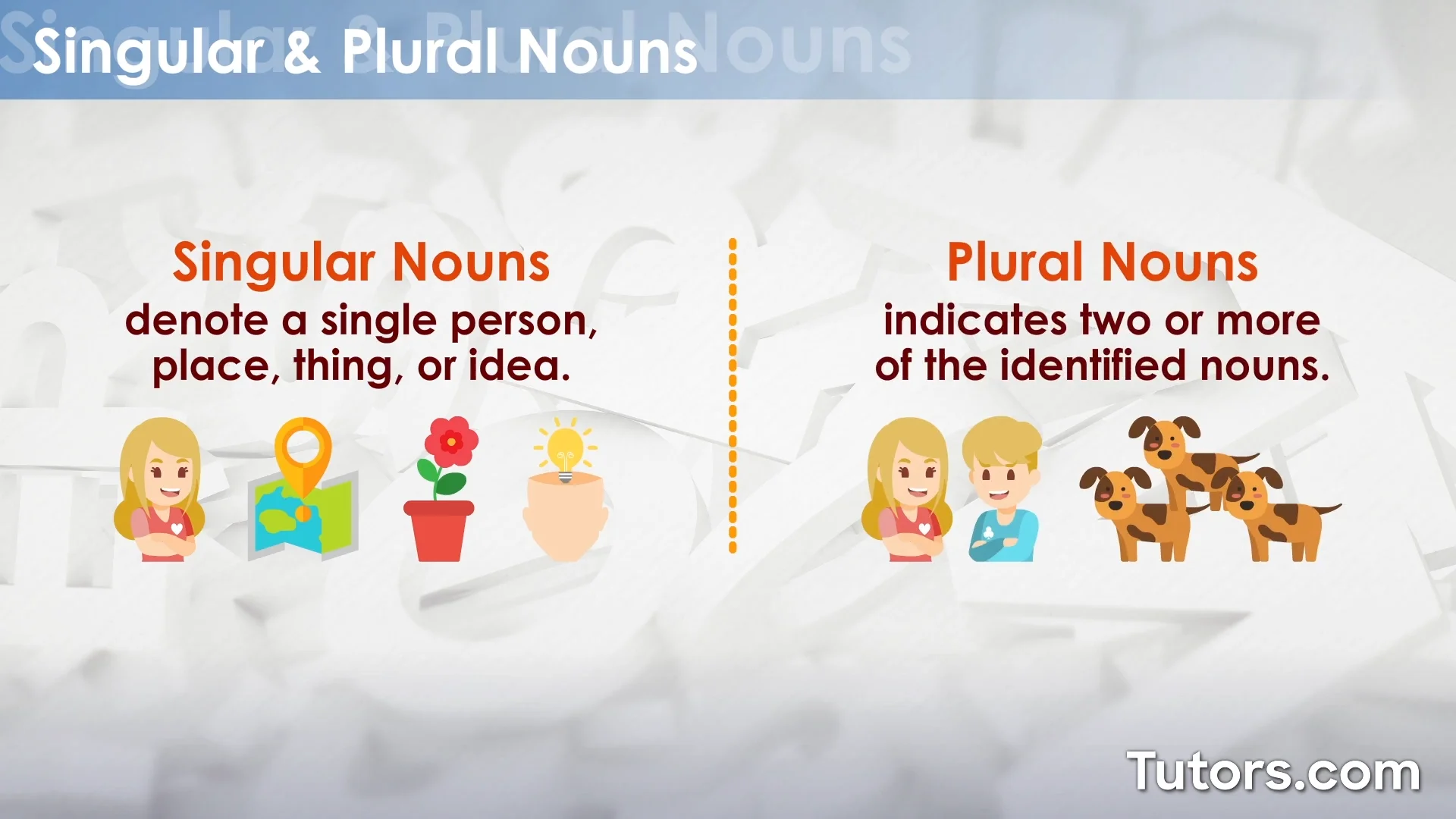 PDF How to use singular and plural forms Part two