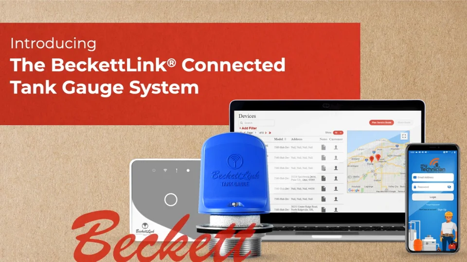 BeckettLink® Connected Tank Gauge