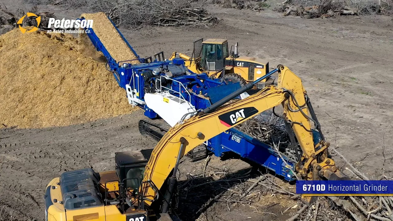 Peterson 6710D Horizontal Grinder - ASTEC