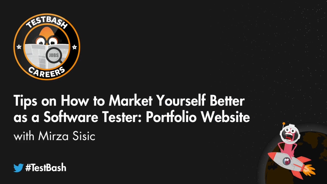 Tip on How to Market Yourself Better as a Software Tester: Portfolio Website image