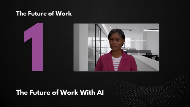 The Future of Work with AI intro video