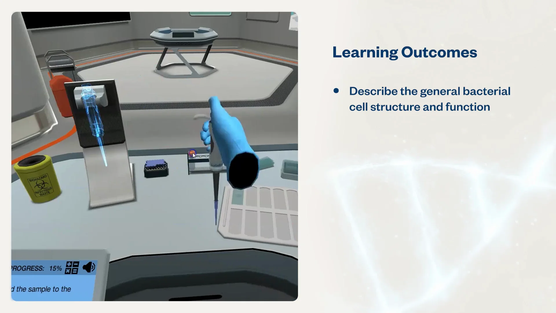 Bacterial Cell Structures: An introduction to the bacterial cell | Labster Virtual Labs Bacterial Cell Structures: An introduction to the bacterial cell | Labster Virtual Labs