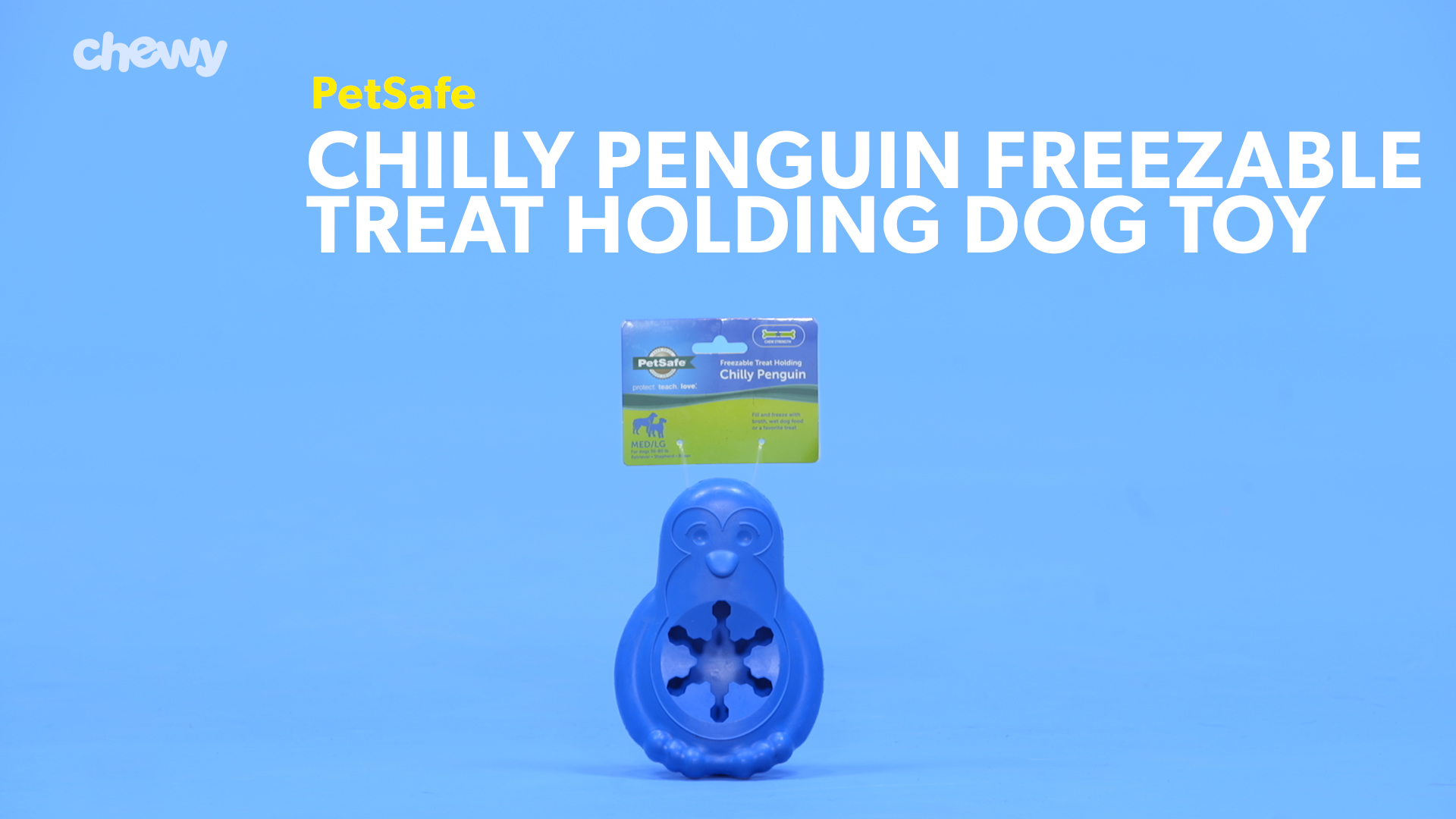 chilly penguin dog toy