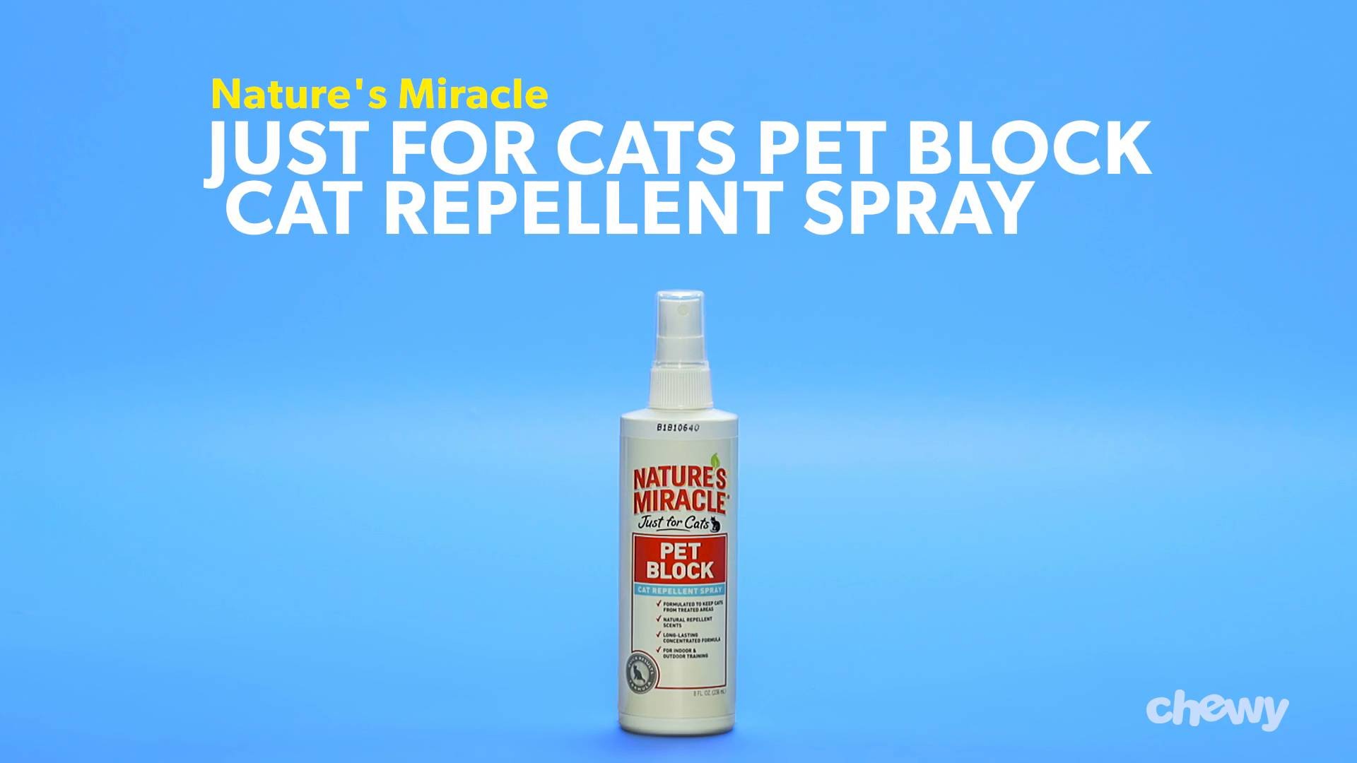 Nature's miracle pet block best sale cat repellent