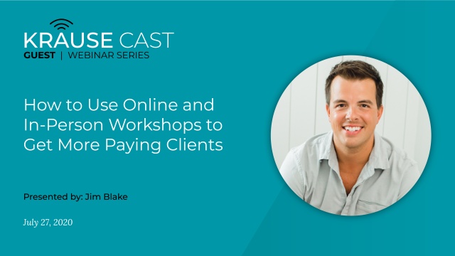 How to Use Online and In-Person Workshops to Get More Paying Clients