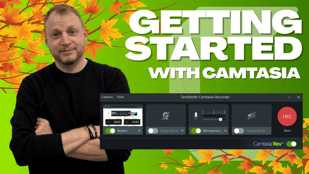 Getting Started with Camtasia | TechSmith