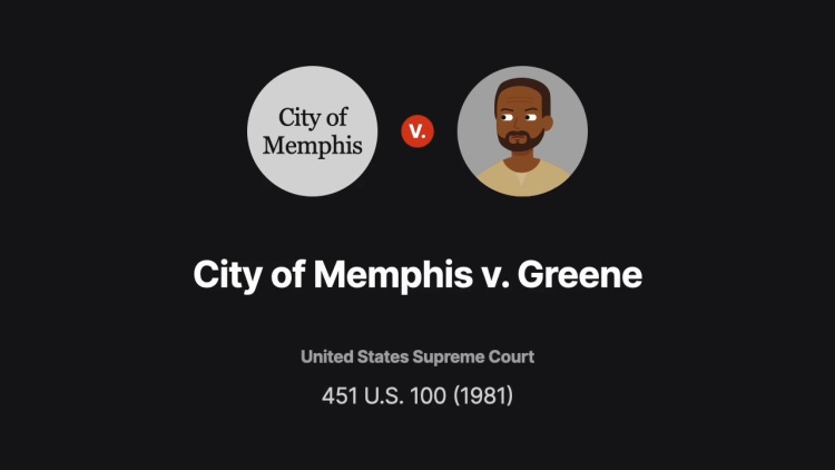 City of Memphis v. Greene