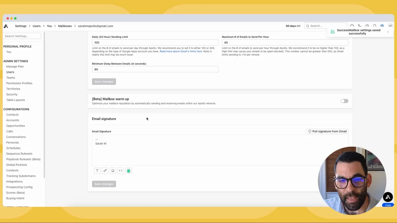 Set Up Your Email Signature – Apollo.io