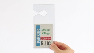 Parking Permit Holders and Printable Cards