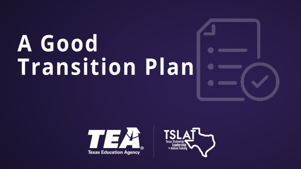 A Good Transition Plan