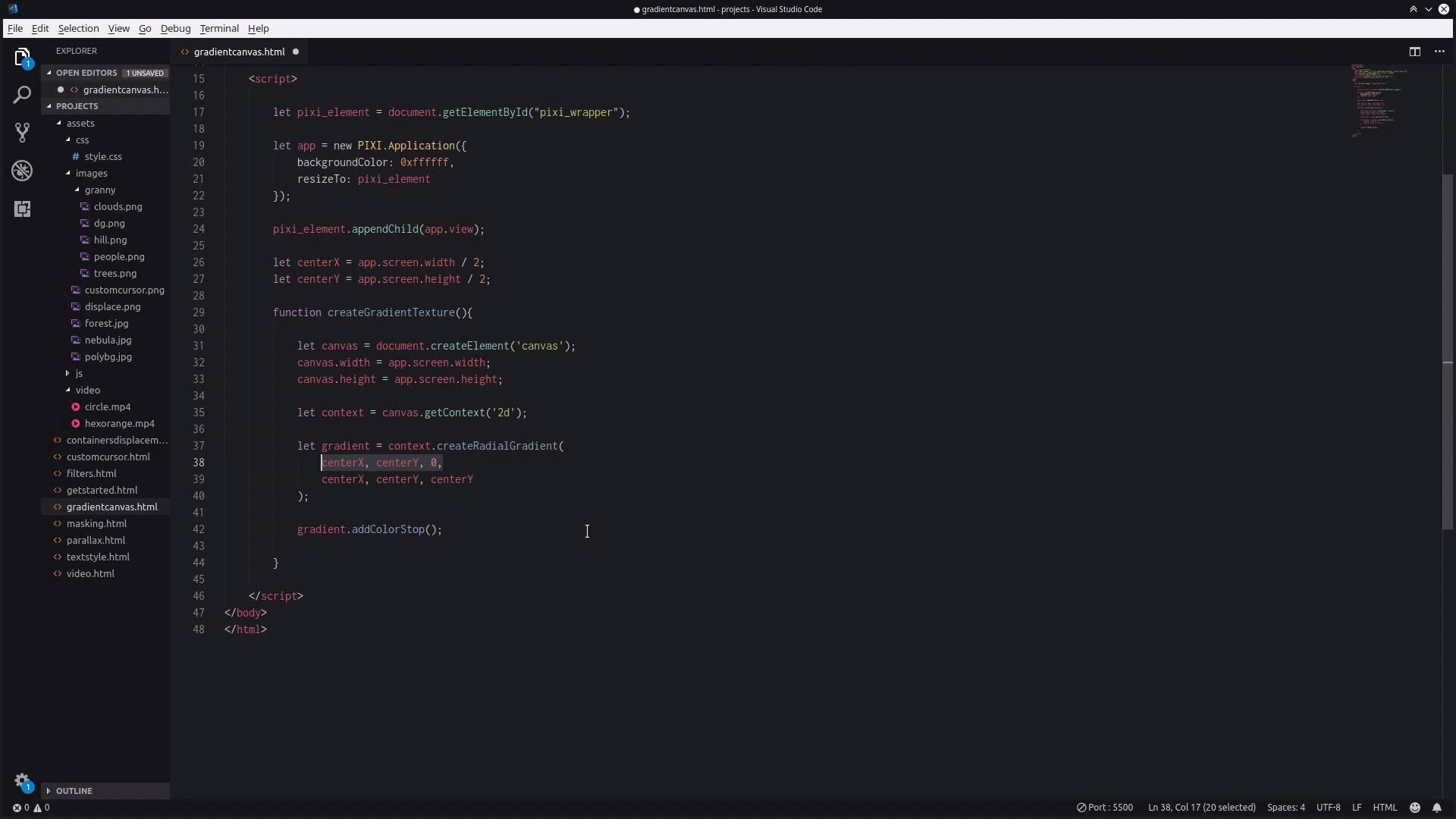 Up and Running With PixiJS - Gradients and Canvas2D API