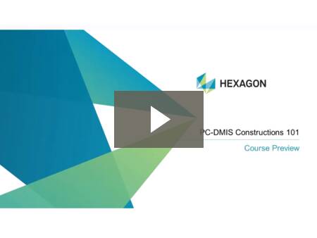 PC-DMIS Constructions 101 Preview