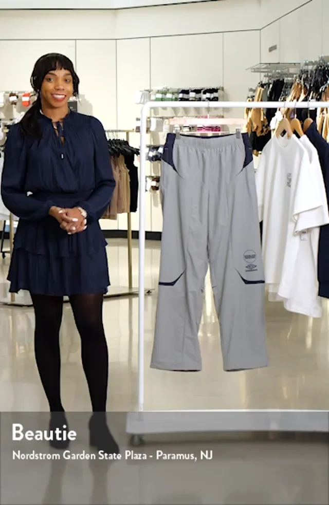 UMBRO BOILER ROOM ストライプパンツ XL/XXL Boiler Room x Umbro Men's' Pinstripe Track Pants in Black