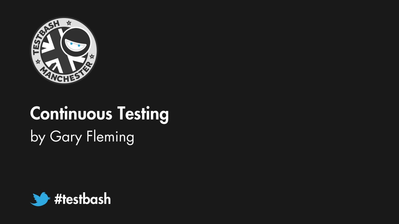 Continuous Testing - Gary Fleming image