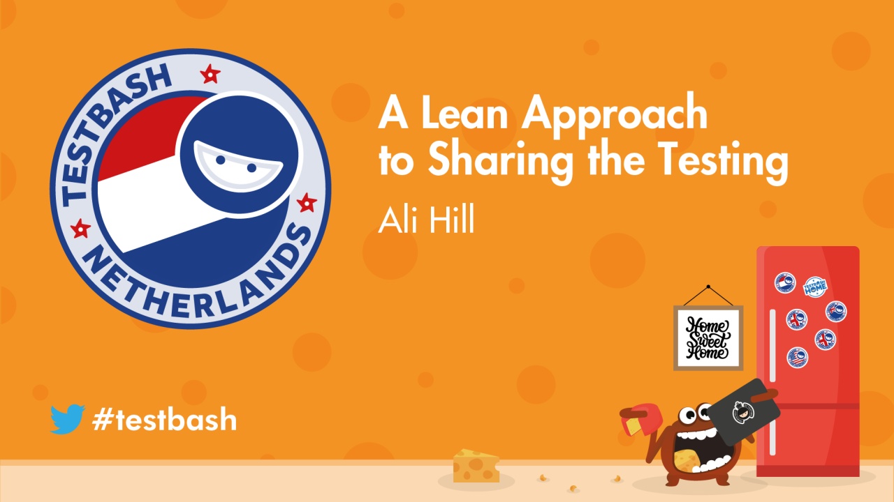 A Lean Approach to Sharing the Testing - Ali Hill image