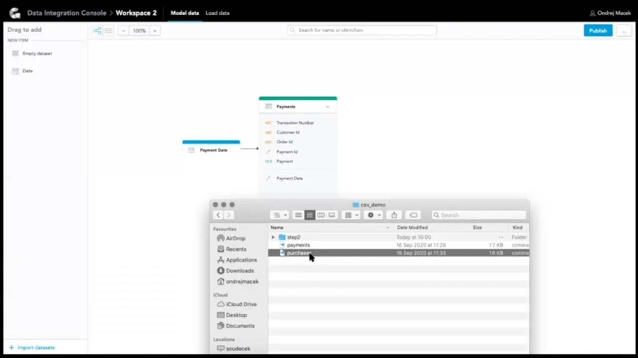 The easiest way to create up-to-date insights from multiple CSV files?  GoodData and its modeler with S3 distribution! | GoodData