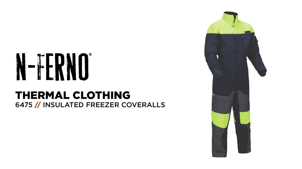 Durable N-Ferno 6475 Insulated Coveralls Provide Comfortable