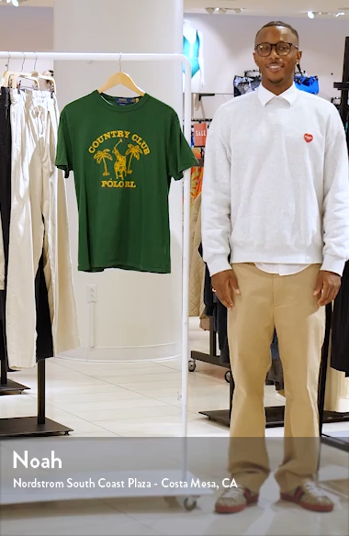 Polo Ralph Lauren Classic Fit Country Club Cotton Graphic T-Shirt