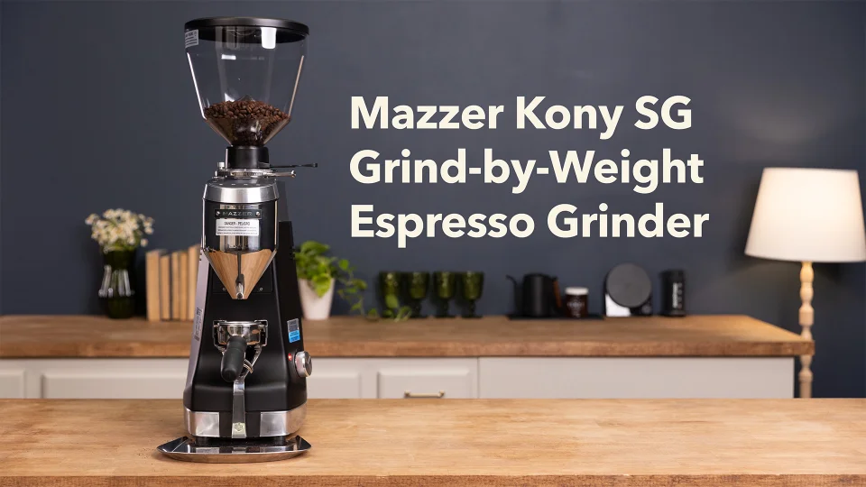 Mazzer Kony SG Grind-by-Weight Espresso Grinder | Prima Coffee