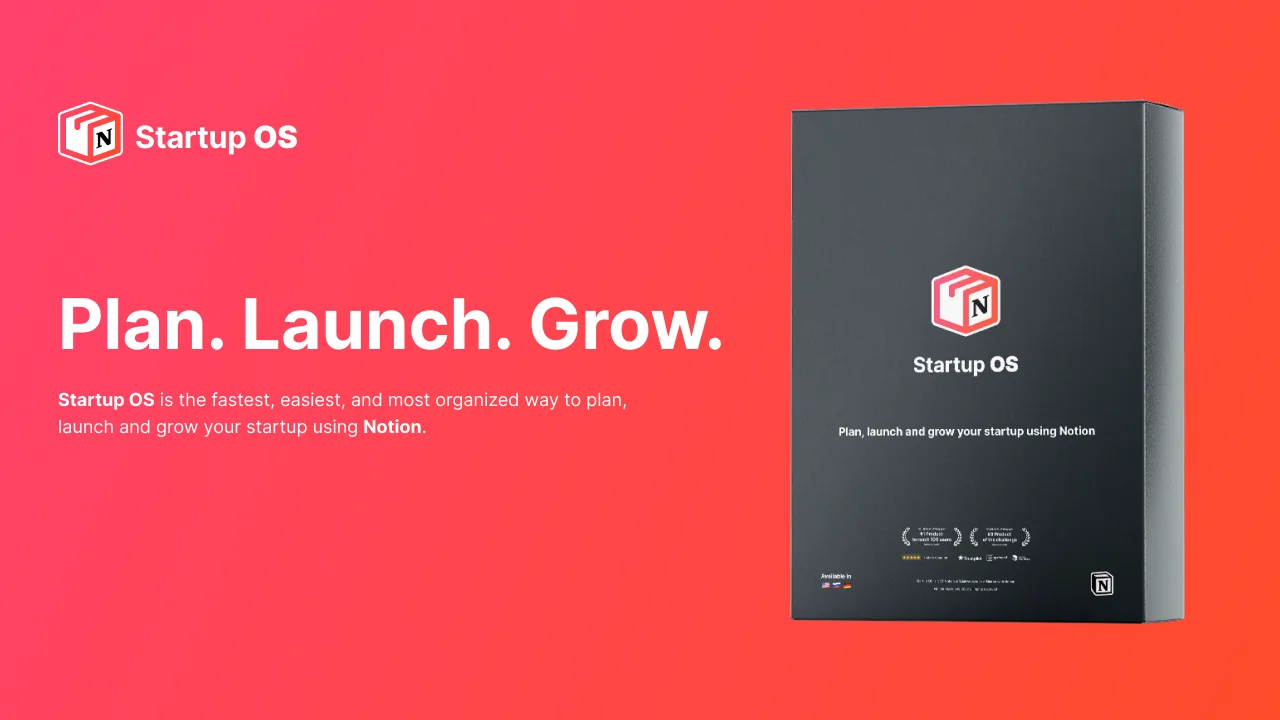 Notion Startup OS – Plan. Launch. Grow 2 24efb9ef27e4fe83a8b3edcf5ebf028d