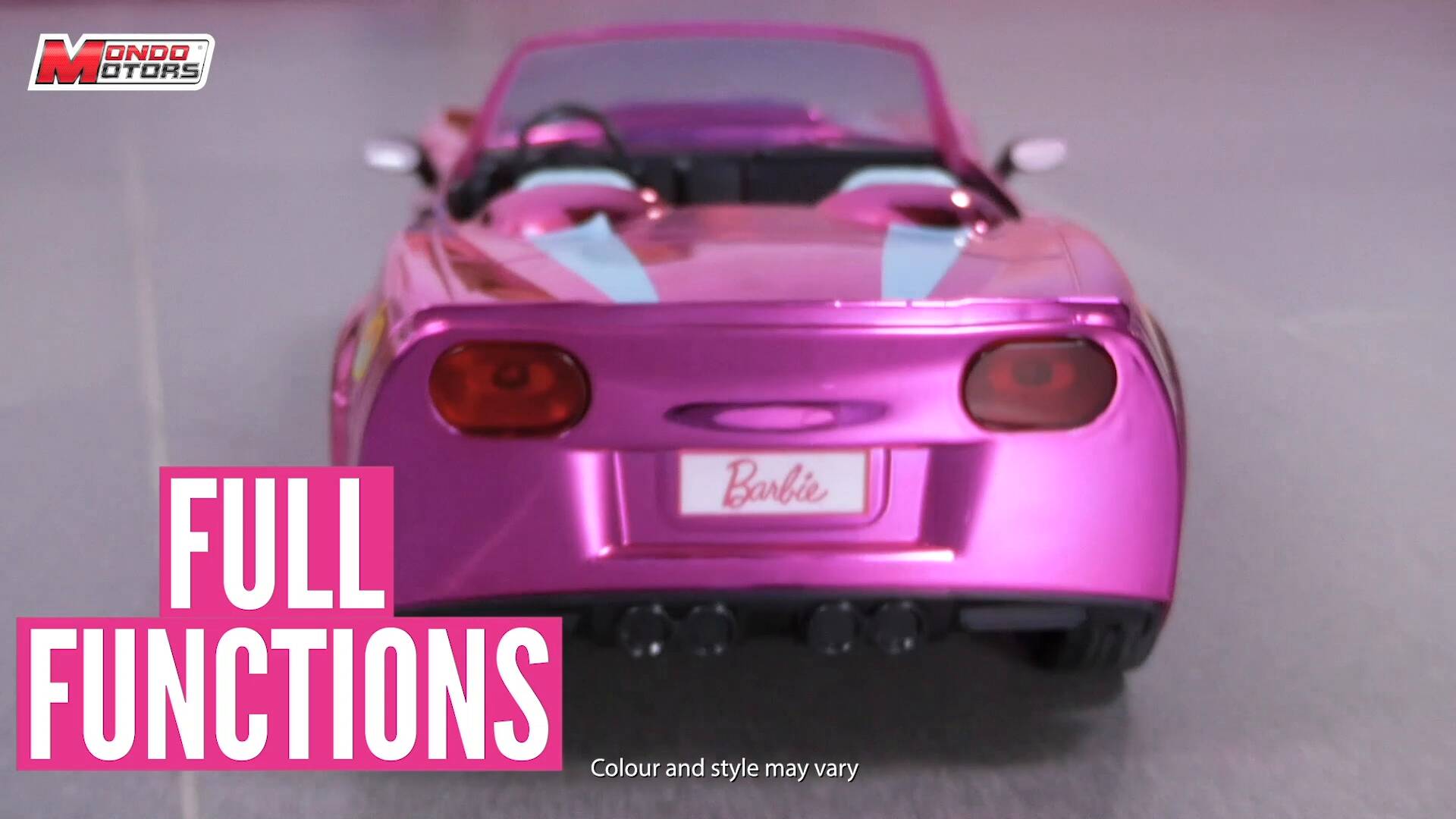 barbie full function dream car