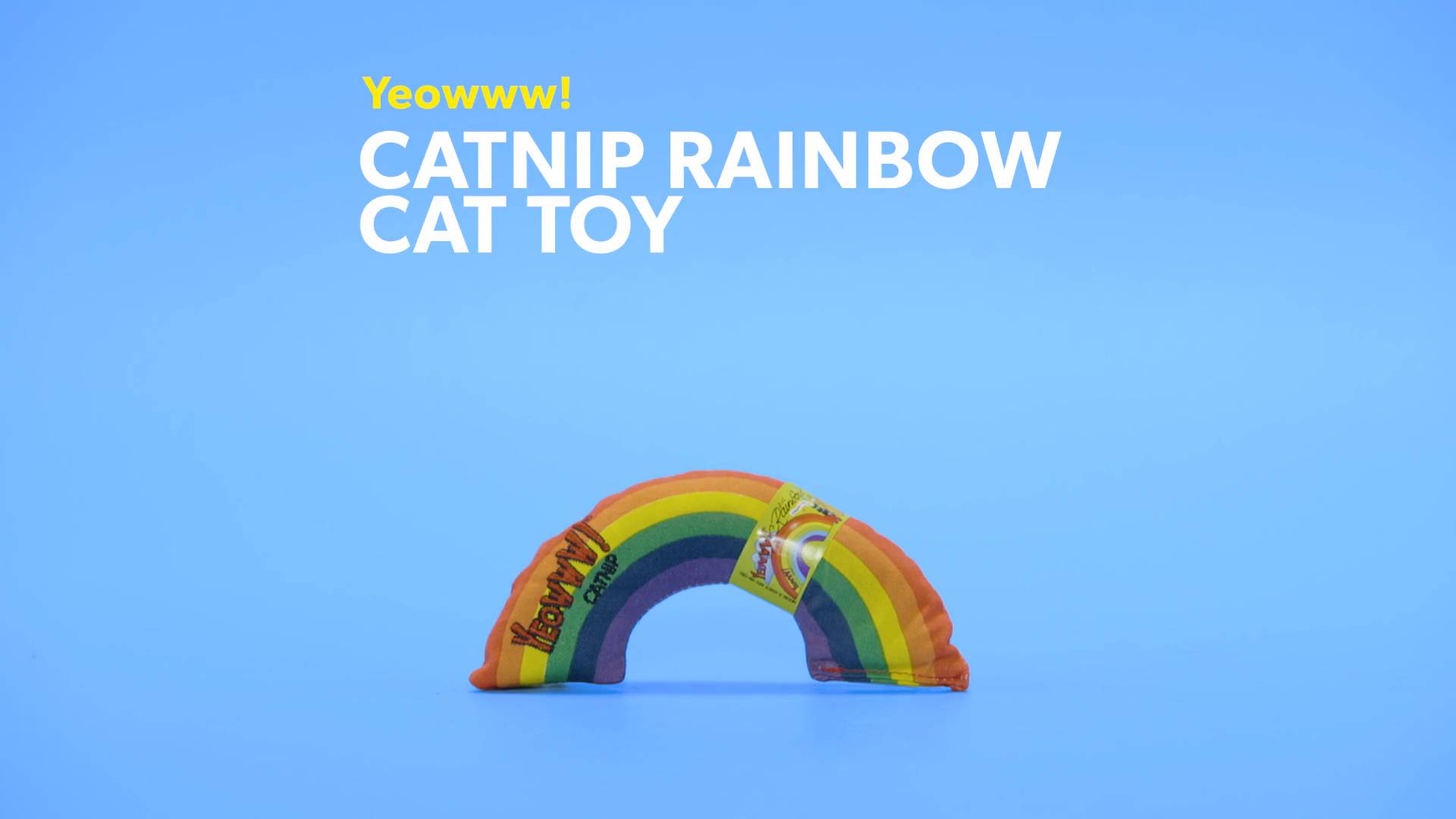 Pack of 1 Rainbow,6x1x5 Inch - 1 Catnip Toy 
