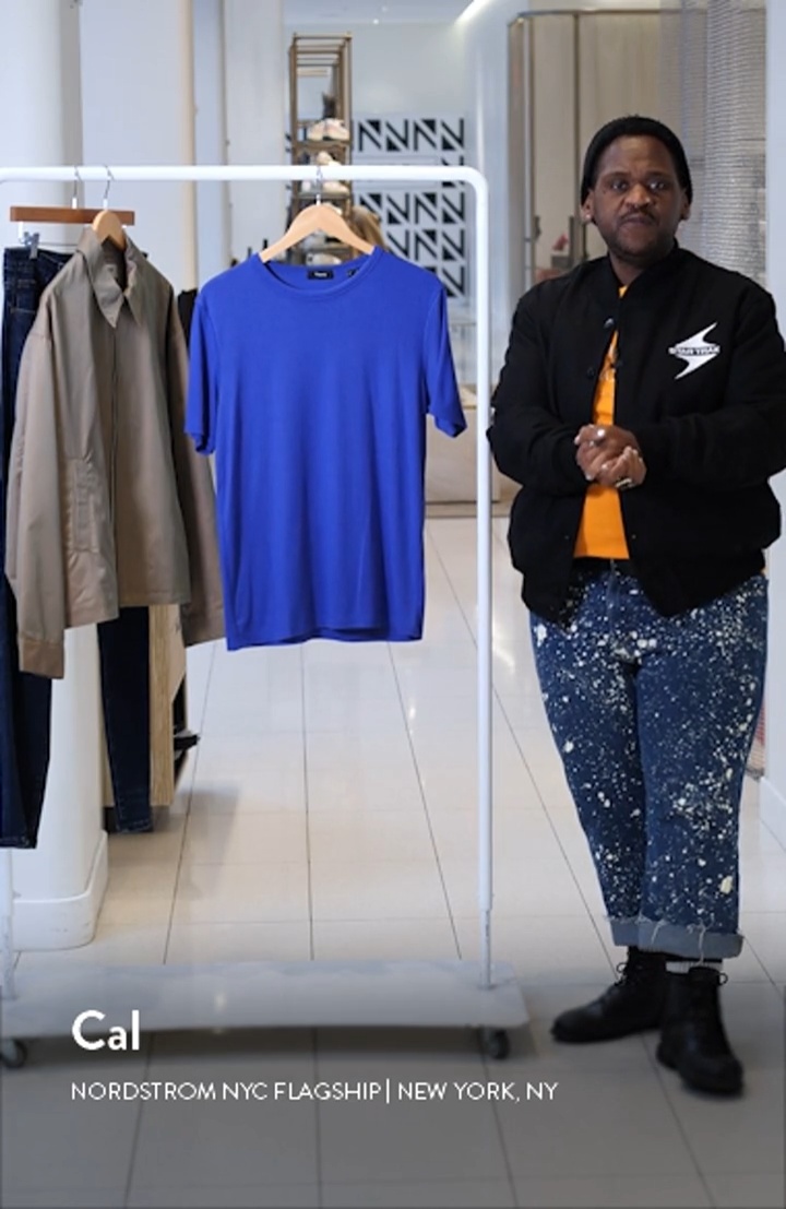 Theory｜ (Anemone Milano Sarior Tee (O1199506 YJY)) Theory Sarior Anemone Milano T-Shirt | Nordstrom